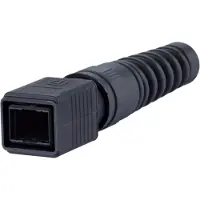 Metz CONNECT 1401055002KE, Kabelmuffe, Sort, Plast, RJ-45