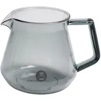Timemore Glaskande til kaffe Glass Server Transparent Black 360 ml
