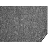 Vevor Tæppepude uden skridsikkerhed, beskyttende støddæmpende tæppepude, 23 x 30 cm, 0,6 cm tyk, 100 % ren polyesterfilt, 28-33 cm premium komfort under fødderne tæppepude til alle gulve, grå