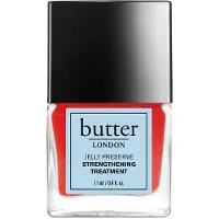 Butter London Titel - sm?r LONDON Negleforst?rker til beskadigede negle Jelly Preserve (Strawberry Rabarber) - Pink Gennemskinnelig finish Neglelak styrker n?r