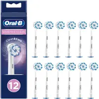 Oral-B Tandbørstehoveder Sensitive Clean & Care - Hvid - 12 stk.