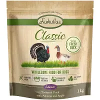 Lukullus Classic Senior kalkun & and (kornfri) - Økonomipakke : 5 x 1 kg ny opskrift