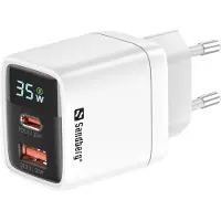 Sandberg 35w Charger 1xUSB-C 1xUSB 35W