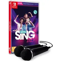 Nintendo Games Switch Let´s Sing 2023+ Mics