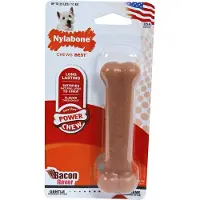 Nylabone Power Chew tyggeben i nylon til hunde (baconsmag)