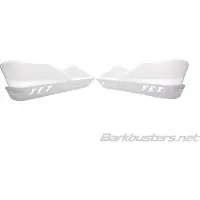 Barkbusters jet plastikvagter kun hvid jet-003-00-hvid