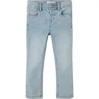 Name it Jeans - Noos - NmmSilas - Light Blue Bleached Denim - - 4 år (104) - Jeans