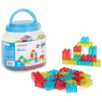 Miniland Gennemsigtige Blokke 55 Enheder