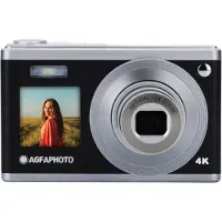 Agfa AgfaPhoto Realishot DC9200, 24 MP, CMOS, 10x, 4K Ultra HD, 123 g, Sort
