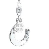 Elli Pendant sølv / transparent