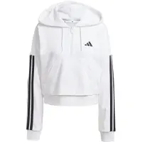 Adidas Sportsweatshirt 'Essentials' sort / hvid