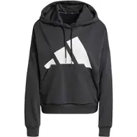 Adidas Sweatshirt 'Essentials' sort / hvid