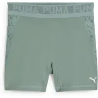 Puma LACE High-Waisted 5" Short Tights Women, Clothing, Green Moon, XS