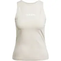 Adidas Essentials Linear Slim Cotton Tanktop, størrelse X-Small