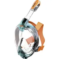 Seac Snorkelmaske - Libera - Blå/Orange - - S/M - Dykkermasker