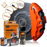 FOLIATEC Bremsekaliberlak Flame orange pensel