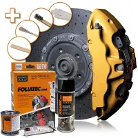FOLIATEC Bremsekaliberlak Prestige gold metallic pensel