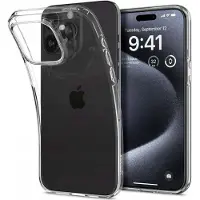 Spigen Flydende krystal iPhone 16 Pro - Krystalklar