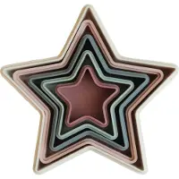 Mushie Nesting Stars Toy | Lavet i Danmark (Original)