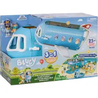 Bluey Legesæt m. Lyd - Transformerbart Fly -3-i-1 - - OneSize - Legetøj