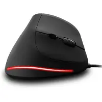 Media tech MEDIA-TECH VERTIC MT1122 Wired vertical mouse 6400 DPI Black