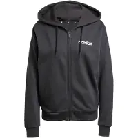 Adidas Sportssweatjakke 'Essentials' sort / hvid