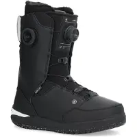 Ride - Snowboardstøvler herre - Lasso Black til Unisex - Størrelse 45 - Sort