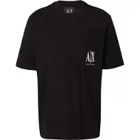 Armani Exchange Bluser & t-shirts sort / hvid