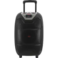 Aiwa KBTUS-500, 50 W, 400 W, 25,4 cm (10), 7,62 cm (3), Trolley Public Address (PA) system, Sort