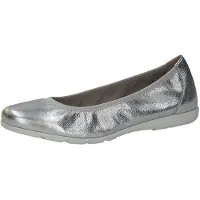 Caprice Ballerina, silver, made of Leather, Size 39