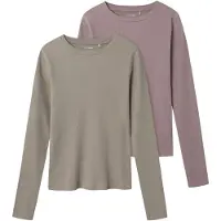 TWO SOON Shirts greige / gammelrosa