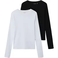 TWO SOON Shirts sort / hvid
