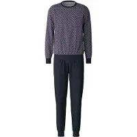Calida Pyjamas lang marin / hvid