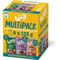 WOW Cat Økonomipakke Adult Mix 24 x 125 g - Mix (3 varianter)