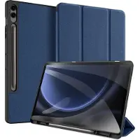 DUX Samsung Galaxy Tab S9 FE+ Domo Tri-Fold Smart Folio Cover - Blå