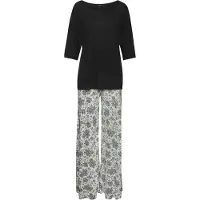 Vivance Pyjamas 'Dreams' sort / offwhite