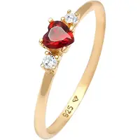 Elli Ring guld / rød
