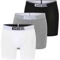 Diesel Boksershorts grå / sort / hvid
