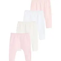 Next Leggings gul / pink / hvid