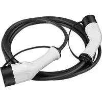Vevor Type 2 til Type 2 elbilladekabel, 32Amp, 22kW 7 meter trefaset elbilladekabel, IP66 vandtæt med bæretaske, til IEC62196 elbiler og plug-in hybrid-elbiler, CE&TUV