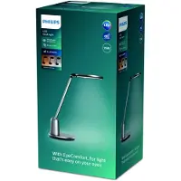Philips Einstein DSK602 -skrivebordslampe, grå