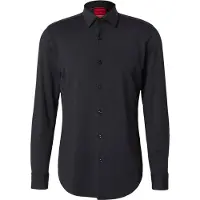 HUGO Skjorte med slim fit af jersey med performance-stræk