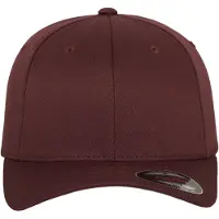 Hoedshop Hætte grå / bordeaux / sort / hvid