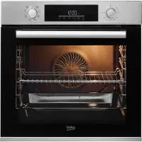 Beko BBIM12300X, Medium, Elektrisk ovn, 72 L, 2500 W, 72 L, Kombiovn med damp, 72 L