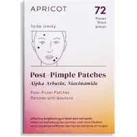 Apricot Post-Pimple Patches Alpha-Arbutin, Niacinamide Bumseplaster 72 stk.