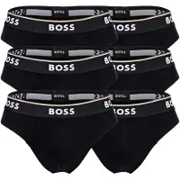BOSS Slip sort / hvid