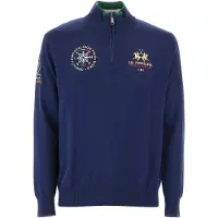 La Martina Pullover mørkeblå / gul / grøn / rød