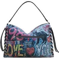 Desigual Skuldertaske blandingsfarvet