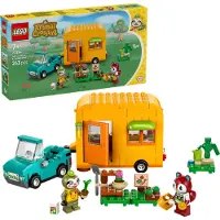 LEGO Animal Crossing - Leif med Campingvog... 77054 - 263 Dele - - OneSize - Klodser