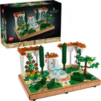 LEGO Icons - Have med Springvand 10359 - 1302 Dele - - OneSize - Klodser